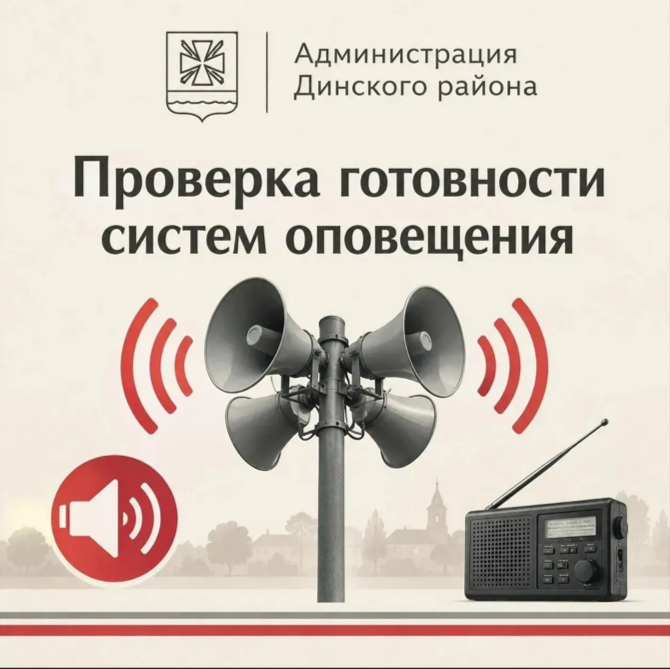 Проверка систем оповещения перенесена на 9 октября