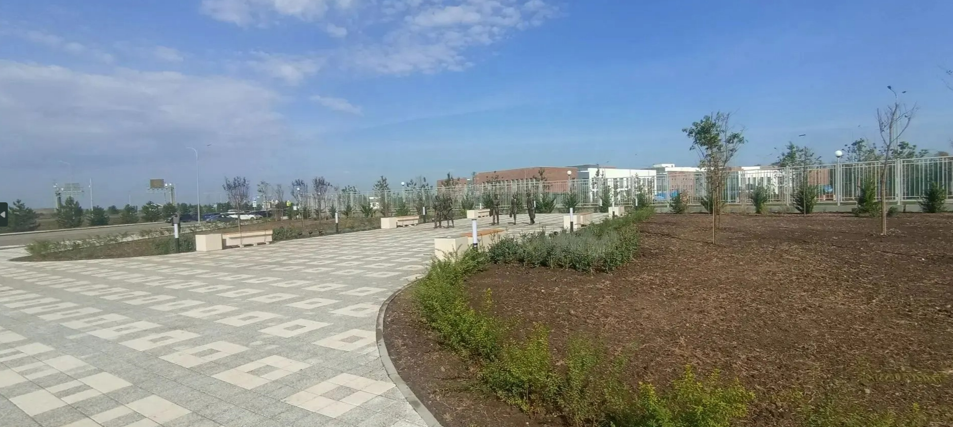 В рамках национального проекта «Инфраструктура для жизни» в станице Динской благоустроена новая общественная территория.