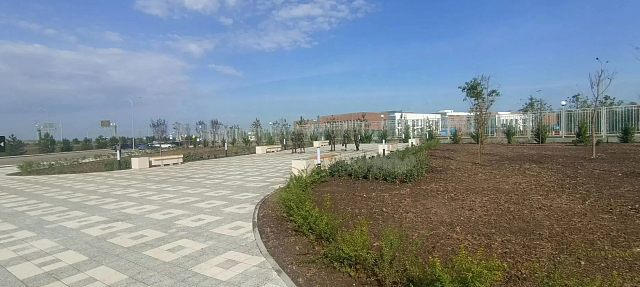 В рамках национального проекта «Инфраструктура для жизни» в станице Динской благоустроена новая общественная территория.